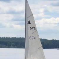 People sitting in sailboat